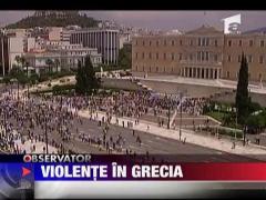 Violente in Grecia