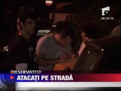 Atacati pe strada