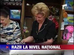 Razii la nivel national in complexele comerciale