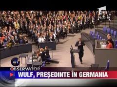 Wulf, noul presedinte al Germaniei
