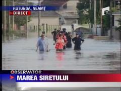 Marea Siretului! Vine apa!