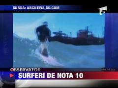 Instructor de surf pentru soareci