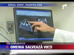 Fetita romanca salvata de un american de la o moarte sigura