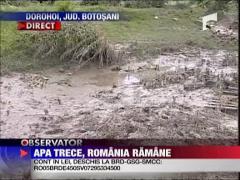 Sinistratii au nevoie de ajutor! La Dorohoi ploua iar
