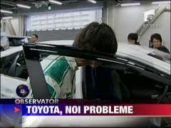 Toyota, noi probleme