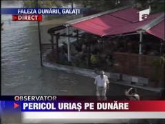 Pericol urias pe Dunare