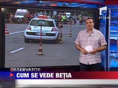 Cum este sa conduci beat!