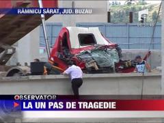 La un pas de tragedie