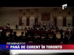 Pana de curent in Toronto