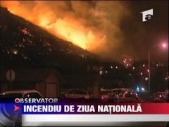Incendiu de ziua nationala