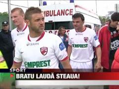 Bratu lauda Steaua