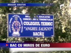 Sase profesori bacauani arestati pentru ca au luat spaga