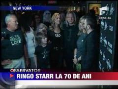 Ringo Starr la 70 de ani