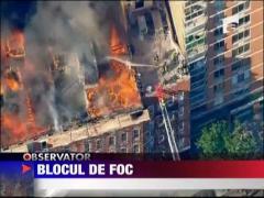 Bloc de foc in Manhattan