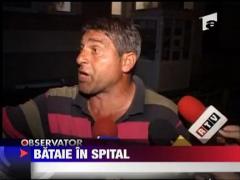 Camp de lupta pe holurile spitalului din Targu-Jiu