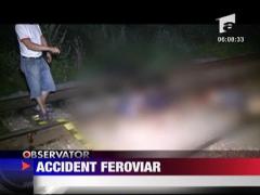 S-a aruncat in fata trenului