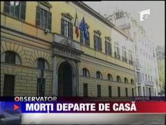 Cadavrele a doi romani au fost gasite la periferia Romei