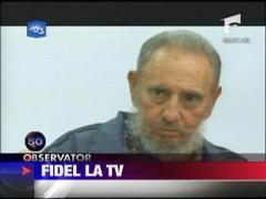 Fidel Castro a aparut la TV pentru prima oara din 2006