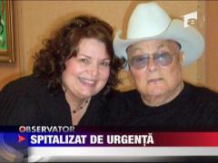 Tony Curtis, spitalizat de urgenta