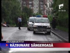 Gasit in plina strada intr-o balta de sange