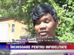 Inchisoare pentru infidelitate
