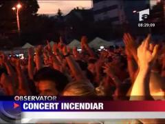 Faithless, concert incendiar