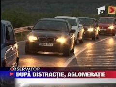 Dupa distractie, aglomeratie