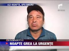 Noapte agitata la serviciul de ambulanta din Bacau