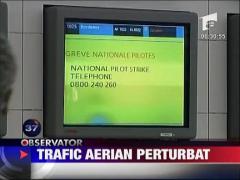 Traficul aerian din Franta, afectat de greva