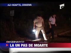 La un pas de moarte dupa ce a cazut din tren