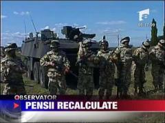 Pensiile speciale, recalculate