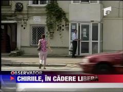 Chiriile, in cadere libera