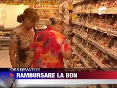 Rambursare la bon