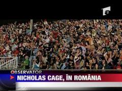 Nicholas Cage, in Romania