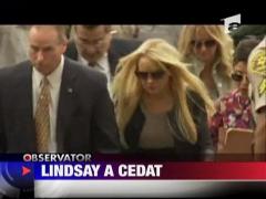 Lui Lindsay Lohan nu ii place in inchisoare