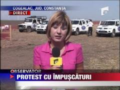 Protest cu impuscaturi
