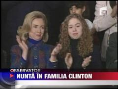 Nunta in familia Clinton