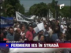 Fermierii ies in strada