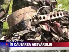 Soldatii din elicopterul prabusit nu au fost inca identificati