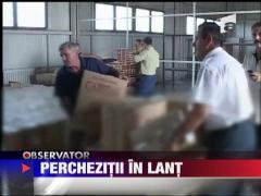 Perchezitii in lant in Capitala si in cinci judete ale tarii