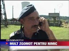 Cearta intre soti incheiata cu echipaje de politie, pompieri si ambulante