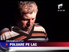 Poluare pe lac