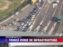 Frunza verde de infrastructura
