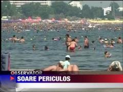 Soare periculos pe litoral