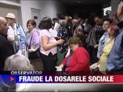 Frauda la dosarele sociale