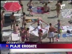 Plajele din Romania se ingusteaza an de an