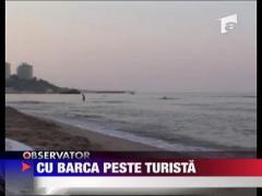 Turista accidentata de un salvamar