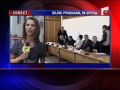 Silviu Prigoana, internat de urgenta