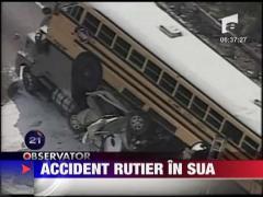Accident rutier in SUA