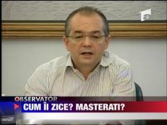 Emil Boc - Cum ii zice? MaSterati?